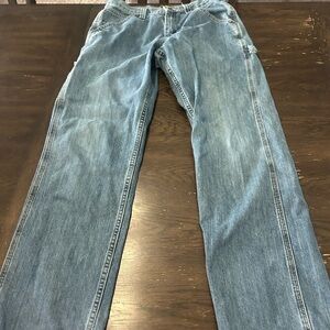 Lee Men's Classic Blue Straight Jeans